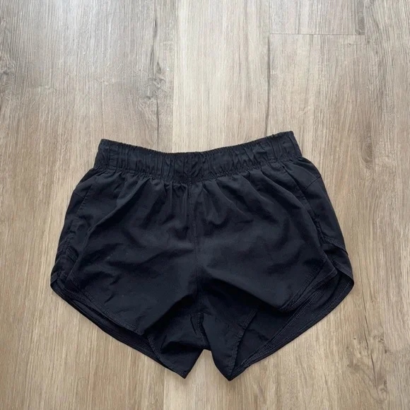 Women's Black Athletic Shorts - Picture 1 of 3